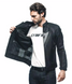 Мотокуртка Dainese HEROSPHERE AIR Textile Black White Diamond