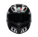 Мотошолом AGV K3 (E2206) RIVIA matt black/white XL