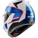 Мотошолом SHARK Oxo Sikter White Chrome Blue XXL