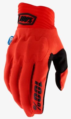 Мотоперчатки Ride 100% COGNITO Glove Smart Shock Red L