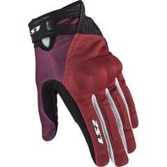 LS2 Dart 2 Lady Gloves Black Red Grey