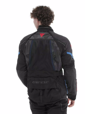 Мотокуртка Dainese SUPER ADVENTURE ABSOLUTESHELL JACKET BLACK BLACK BLUE 52