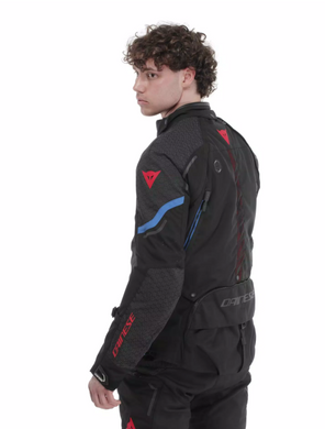 Мотокуртка Dainese SUPER ADVENTURE ABSOLUTESHELL JACKET BLACK BLACK BLUE 52