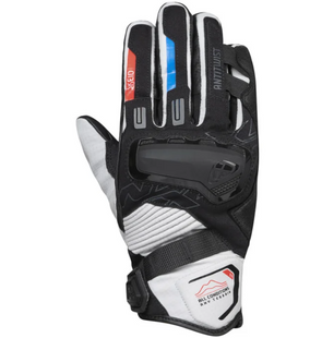 Моторукавички Ixon MS SKEID black grey red XL