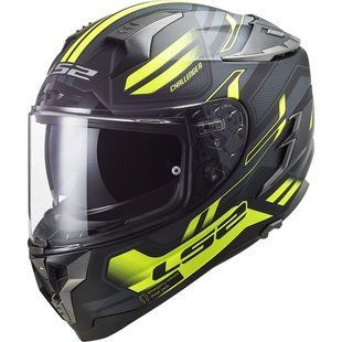 Мотошолом LS2 FF327 Challenger Spin Matt Cobalt Hi-Vis Yellow