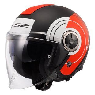 LS2 OF620 Classy Disko Matt Black Red White