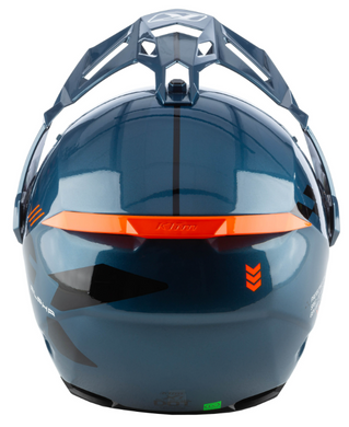 Мотошолом KLIM X1 Alpha ECE/DOT LG Gloss Concept Petrol - Strike Orange