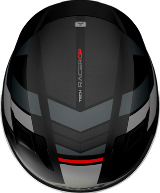 Мотошолом AXXIS RACER GP SV FIBER B2 MATT GRAY L