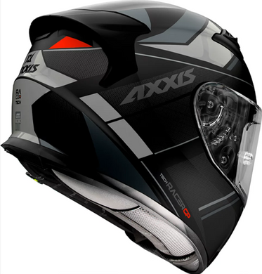 Мотошолом AXXIS RACER GP SV FIBER B2 MATT GRAY L