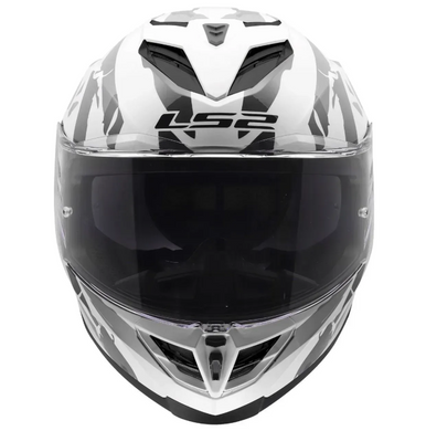 Мотошолом LS2 FF818 Storm 3 Kaos White Grey S