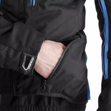 Мотокуртка Dainese SUPER ADVENTURE ABSOLUTESHELL JACKET BLACK BLACK BLUE 52