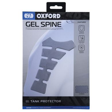 Наклейка на бак Oxford Gel Spine Original - Carbon