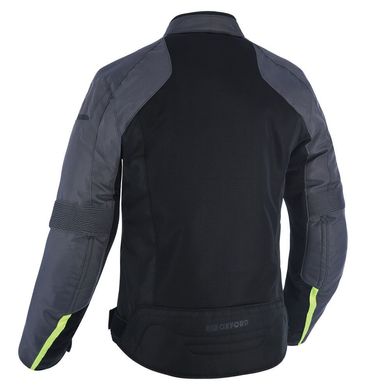 Мотокуртка Oxford Delta 1.0 MS Air Jkt Black / Grey / Fluo S