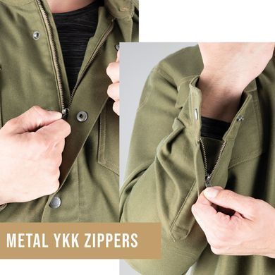 Мото сорочка Oxford Original Approved AA MS Shirt Khaki