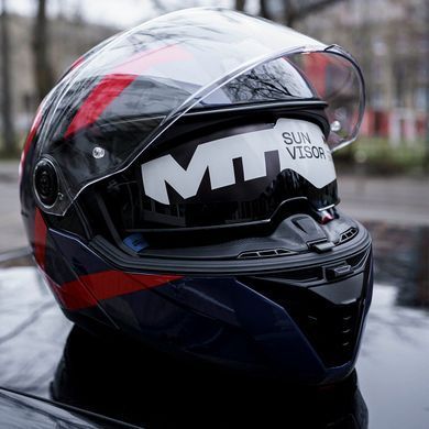 Мотошолом MT ATOM 2 SV DEXTER B15 Gloss S +Pinlock