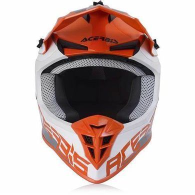 Мотошлем Acerbis LINEAR Orange White L