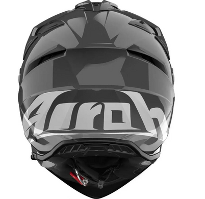 Мотошолом AIROH BANDIT COLOR dark grey gloss 3XL