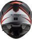Мотошолом LS2 FF800 Storm 2 Nerve Matt Black Red S
