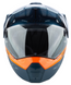 Мотошолом KLIM X1 Alpha ECE/DOT LG Gloss Concept Petrol - Strike Orange