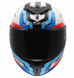 Мотошолом LS2 FF820 Rapid 3 Hyper White Blue Red L