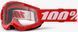 Дитячі окуляри 100% STRATA 2 Youth Red - Clear Lens, Clear Lens