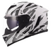 Мотошолом LS2 FF818 Storm 3 Kaos White Grey S