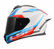 Мотошолом LS2 FF820 Rapid 3 Hyper White Blue Red L