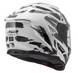 Мотошолом LS2 FF818 Storm 3 Kaos White Grey S