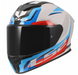 Мотошолом LS2 FF820 Rapid 3 Hyper White Blue Red L