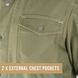 Мото сорочка Oxford Original Approved AA MS Shirt Khaki