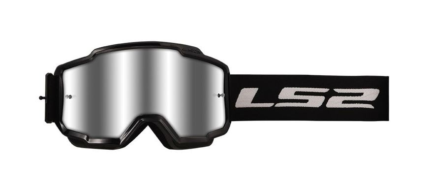 Маска кросова LS2 Charger Goggle Black With Silver Visor