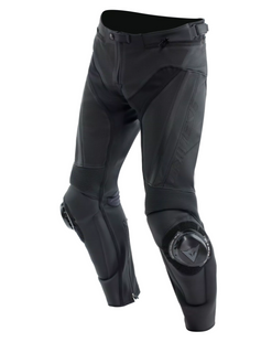 Мотоштани Dainese DELTA 4 PERF. LEATHER PANTS BLACK BLACK 54