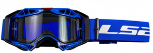Маска кросова LS2 AURA Enduro Blue +Pinlock