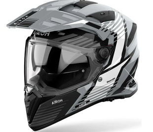 Мотошолом AIROH BANDIT SPICY grey gloss L