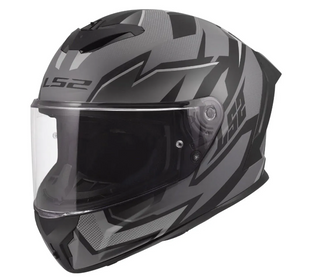 Мотошолом LS2 FF820 Rapid 3 Xtrem Matt Black Grey L