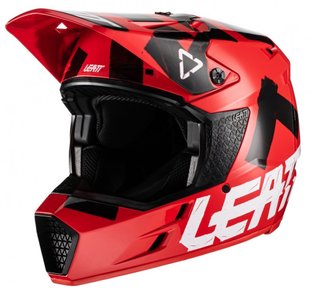 Мотошлем LEATT Moto 3.5 Jr Helmet Red YM