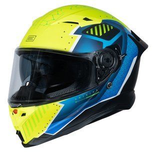 Мотошолом Origine Force Bunker Fluo Yellow Black Matt