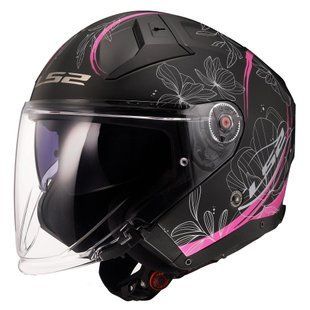Мотошлем LS2 OF603 Infinity 2 Lotus Matt Pink S