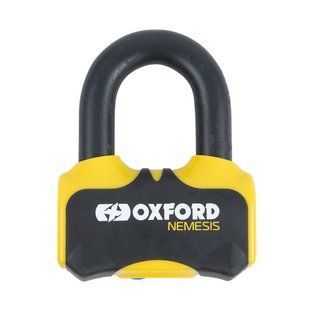 Замок Oxford Nemesis 16mm Disc Lock Yellow