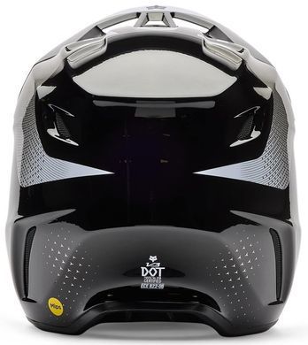 Мотошолом FOX V3 Helmet TINE Black XXL