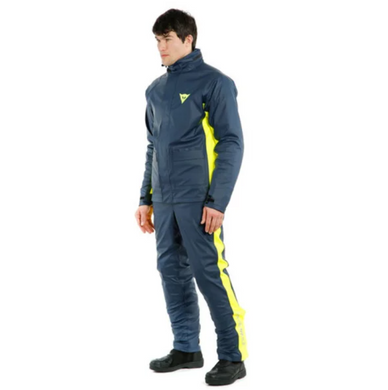 Мотодождевик куртка Dainese STORM 2 UNISEX JACKET Black Yellow S
