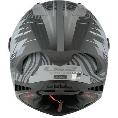 Мотошолом LS2 FF805 Thunder GP Aero Polar Matt Black