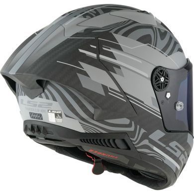 Мотошолом LS2 FF805 Thunder GP Aero Polar Matt Black