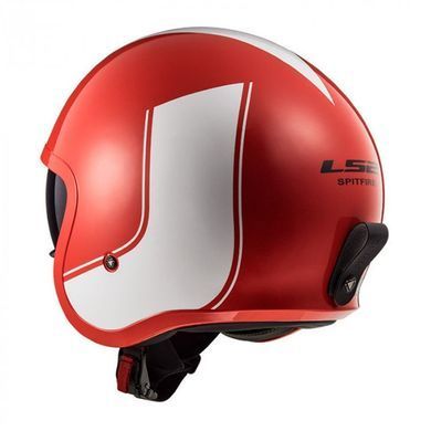 Мотошлем LS2 OF599 Spitfire Rim Red White L