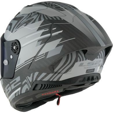 Мотошолом LS2 FF805 Thunder GP Aero Polar Matt Black