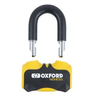 Замок Oxford Nemesis 16mm Disc Lock Yellow