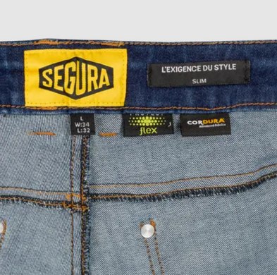 Мотоджинси SEGURA текстиль HUNKY Blue L