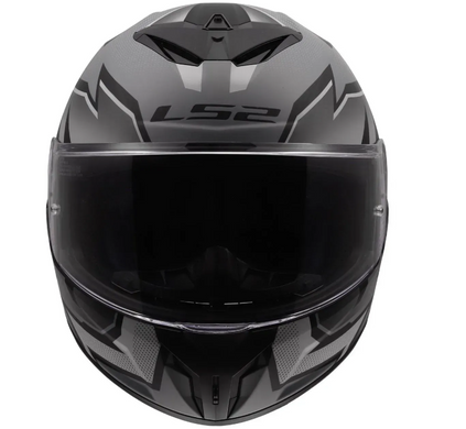 Мотошолом LS2 FF820 Rapid 3 Xtrem Matt Black Grey L