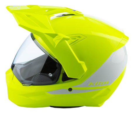 Мотошолом KLIM X1 Alpha ECE/DOT LG Gloss Hi-Vis - White
