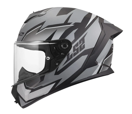 Мотошолом LS2 FF820 Rapid 3 Xtrem Matt Black Grey L